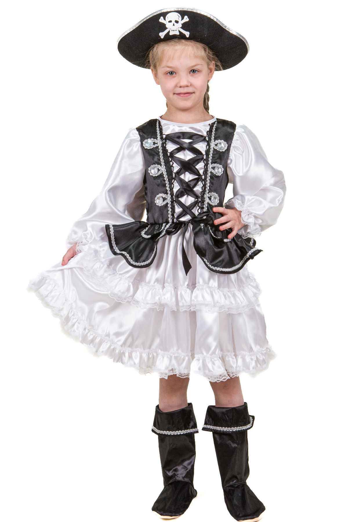 Карнавальный костюм Пиратка - фото 1